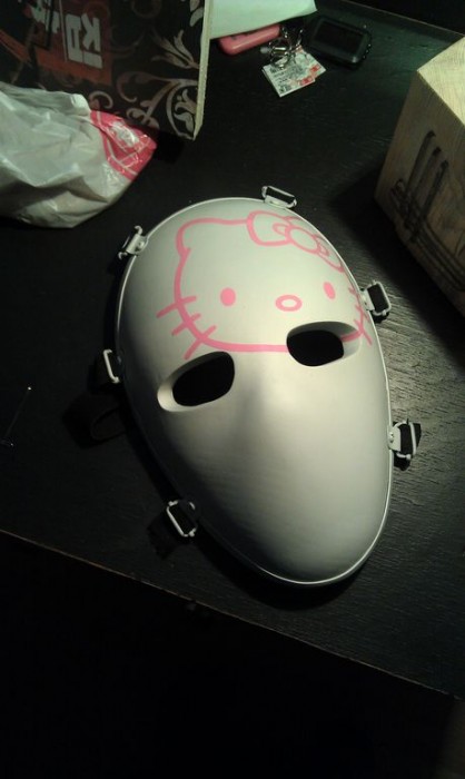 Hello Kitty bullet proof mask
