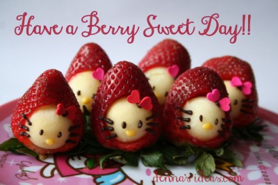 hello kitty strawberries